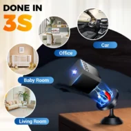 📹 50% OFF NOW! 🌙 Mini Smart HD Security Camera – Night Vision, Motion Detection & Two-Way Audio 🔒 - Image 3