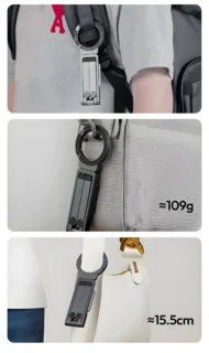 📢📢50% off!! ⏰ Magnetic Mount – 5-in-1 Mini Tripod with Dual MagSafe Magnets, Foldable Hook & Arca-Swiss Base! 📱🎥 - Image 11