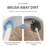 🔥NEW YEAR SALE £10.99!!⚡50K+ SOLD!🚽💦Disposable Replacement Wall-Mounted Innovative Toilet Brush Set✨ - Image 3