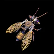 3D Metal Bee Puzzle Assembly Model Kit - Image 15