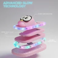 🐧 50% OFF NOW! 💡 LED Cartoon Slippers – Vibrant Light-Up Sole & Cute Penguin Design – Flexible PVC & Easy Slip-On 🏠 - Image 5
