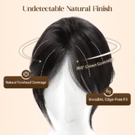 🔥Hot Sale🔥Partial Bangs Hair Piece - Image 3