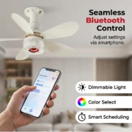 🔥Summer Special🌬️3-in-1 Ceiling Fan with Light and Bluetooth Speaker💡🔊 - Image 11