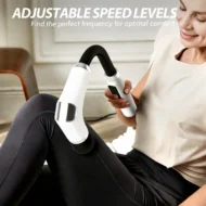 Portable Percussion Massage Gun with Extension Handle - Image 6