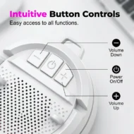 Portable Bluetooth Speaker with RGB Lights & Phone Stand - Image 3
