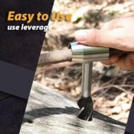 Multipurpose Bushcraft Hand Auger with Holster - Image 2