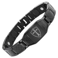 Men's Titanium Steel Magnetic Therapy Bracelet - Image 11