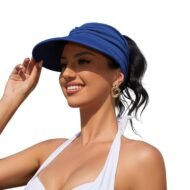Women's UPF 50+ UV Protection Sun Visor Hat - Image 17