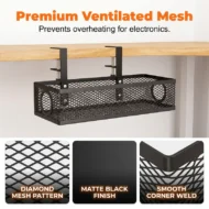 Under Desk Cable Organizer - Image 4