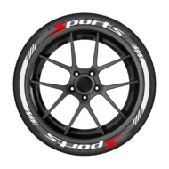 Universal Sports Tire Sidewall Letter Stickers - Image 8
