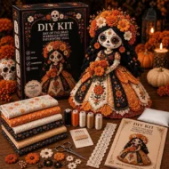 🧵Spooky Craft Skeleton Kit - Image 2