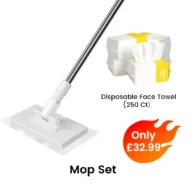 🧹Disposable Dust Mop with 4 Reusable Cloths - Image 8