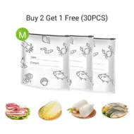 🍗Buy 2 Get 1 Free 🥦Reusable Aluminum Foil Sealable Storage Bags - Image 13