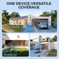 🔍🔍360° Pan & Tilt 4K Dual Lens Security Camera – Outdoor WiFi Surveillance Camera - Image 7
