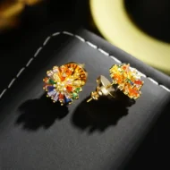 🎉 Colorful Firework Stud Earrings for Women - Image 12