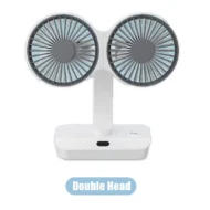 ⏳Time-limited Special⏰Desktop Oscillating Dual Head Fan🌬️ Powerful, Silent, Versatile😎 - Image 9