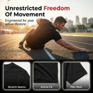Men's Athletic Fit Crew Neck Tee - Image 5