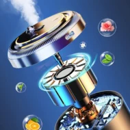 Multifunctional Car Diffuser Purifier with Star Projector - Image 4