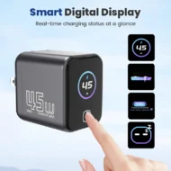 45W Charger with Smart Digital Display - Image 6
