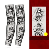 Sun-Protective & Breathable Tattoo Cooling Sleeve - Image 33