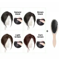 🔥Hot Sale🔥Partial Bangs Hair Piece - Image 17