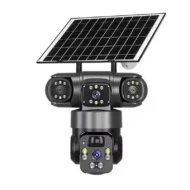 6K 9MP Outdoor Wi-Fi Security Camera | 10x Zoom, 3 Lenses, 360° PTZ | IP66 Waterproof, Color Night Vision, Two-Way Audio, Motion Tracking - Image 8